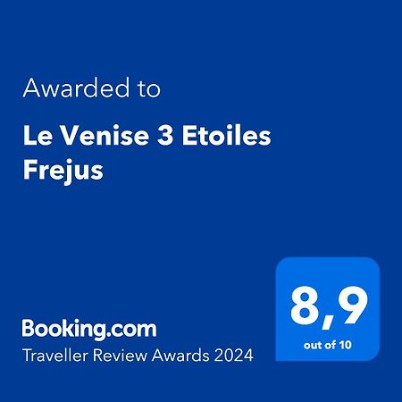 Apartmán Le Venise 3 Etoiles Frejus Saint Aygulf Exteriér fotografie